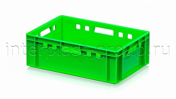 Ящик для мяса и колбасных изделий Е-2 светло-зеленый в Шымкенте Ящик для мяса и колбасных изделий Е-2 светло-зеленый в Шымкенте