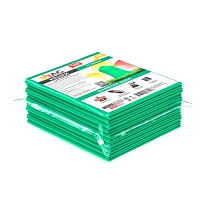 Мешки для мусора 160 л, зеленые, в пачке 10 шт., ПВД, 40 мкм, 900х1100 мм, i-Bag в Шымкенте Мешки для мусора 160 л, зеленые, в пачке 10 шт., ПВД, 40 мкм, 900х1100 мм, i-Bag в Шымкенте