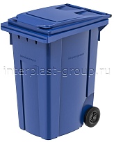 Мусорный контейнер 360 л синий 360 синий в Шымкенте