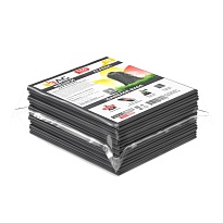 Мешки для мусора 160 л, серые, в пачке 10 шт., ПВД, 40 мкм, 900х1100 мм, i-Bag в Шымкенте Мешки для мусора 160 л, серые, в пачке 10 шт., ПВД, 40 мкм, 900х1100 мм, i-Bag в Шымкенте