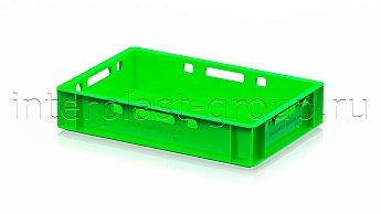 Ящик для мяса и колбасных изделий Е-1 светло-зеленый в Шымкенте Ящик для мяса и колбасных изделий Е-1 светло-зеленый в Шымкенте