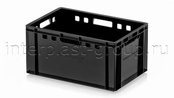 Ящик для мяса и колбасных изделий Е-3 черный в Шымкенте