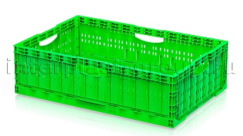 Ящик складной 6418 светло-зеленый в Шымкенте