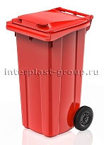 Мусорный контейнер 120 л красный 120 красный в Шымкенте Мусорный контейнер 120 л красный 120 красный в Шымкенте