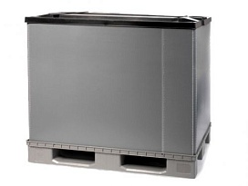 Пластиковый разборно сборный контейнер PolyBox 1000 в Шымкенте Пластиковый разборно сборный контейнер PolyBox 1000 в Шымкенте