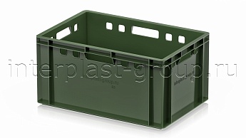 Ящик для мяса и колбасных изделий Е-3 зеленый в Шымкенте