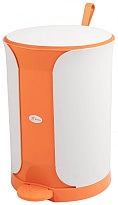 Контейнер для мусора Sтилъ с педалью 7 л оранжевый 7 оранжевый в Шымкенте
