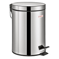 Ведро-контейнер для мусора (урна) с педалью LAIMA Classic, 3 л, со съемным внутренним ведром в Шымкенте