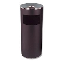 Урна металлическая с пепельницей, Титан, 29 л, черная, оцинкованная сталь в Шымкенте Урна металлическая с пепельницей, Титан, 29 л, черная, оцинкованная сталь в Шымкенте