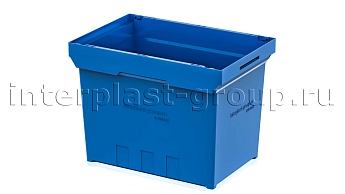 Вкладываемый контейнер KVR 6442 с усиленным дном голубой в Шымкенте
