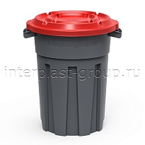 Мусорный бак универсальный 80 л серый 80 серый в Шымкенте Мусорный бак универсальный 80 л серый 80 серый в Шымкенте