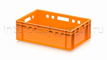 Ящик для мяса и колбасных изделий Е-2 оранжевый в Шымкенте