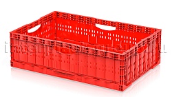 Ящик складной 600х400х180 красный