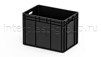 Евроконтейнер открытые ручки/сплошное дно в Шымкенте