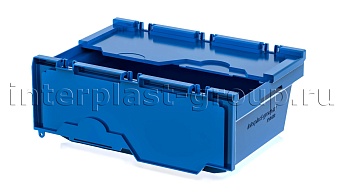 Вкладываемый контейнер KVR 6422 усиленный с распашной крышкой в Шымкенте