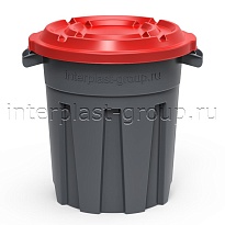 Мусорный бак универсальный 60 л серый 60 серый в Шымкенте