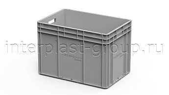 Евроконтейнер открытые ручки/сплошное дно в Шымкенте