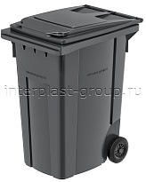 Мусорный контейнер 360 л серый 360 серый в Шымкенте Мусорный контейнер 360 л серый 360 серый в Шымкенте