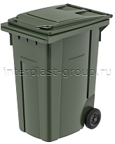 Мусорный контейнер 360 л зеленый 360 зеленый в Шымкенте Мусорный контейнер 360 л зеленый 360 зеленый в Шымкенте