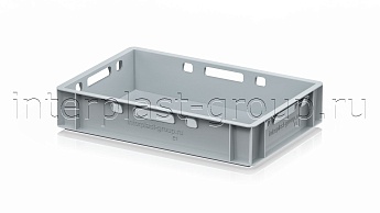 Ящик для мяса и колбасных изделий Е-1 серый в Шымкенте